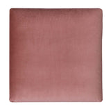 Commix Down Filled Overstuffed Performance Velvet Ottoman Dusty Rose EEI-4365-DUS