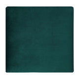 Commix Down Filled Overstuffed Performance Velvet Ottoman Green EEI-4365-GRN