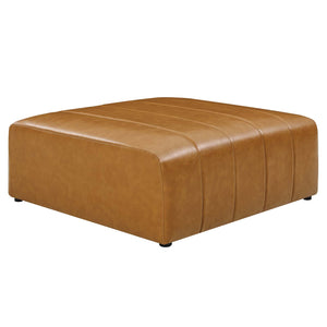 Bartlett Vegan Leather Ottoman Tan EEI-4401-TAN