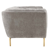 Bestow Crushed Performance Velvet Sofa Light Gray EEI-4410-LGR