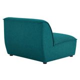 Comprise Right-Arm Sectional Sofa Chair Teal EEI-4416-TEA