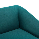 Comprise Right-Arm Sectional Sofa Chair Teal EEI-4416-TEA