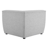 Comprise Corner Sectional Sofa Chair Light Gray EEI-4417-LGR