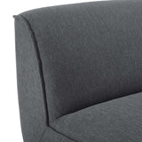 Comprise Armless Chair Charcoal EEI-4418-CHA