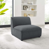 Comprise Armless Chair Charcoal EEI-4418-CHA