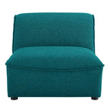 Comprise Armless Chair Teal EEI-4418-TEA