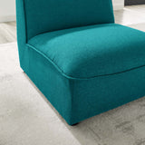 Comprise Armless Chair Teal EEI-4418-TEA