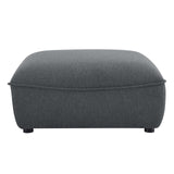 Comprise Sectional Sofa Ottoman Charcoal EEI-4419-CHA