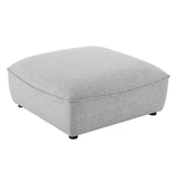 Comprise Sectional Sofa Ottoman Light Gray EEI-4419-LGR