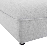 Comprise Sectional Sofa Ottoman Light Gray EEI-4419-LGR