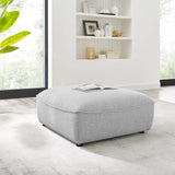 Comprise Sectional Sofa Ottoman Light Gray EEI-4419-LGR