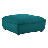 Comprise Sectional Sofa Ottoman Teal EEI-4419-TEA