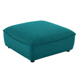 Comprise Sectional Sofa Ottoman Teal EEI-4419-TEA