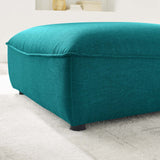 Comprise Sectional Sofa Ottoman Teal EEI-4419-TEA