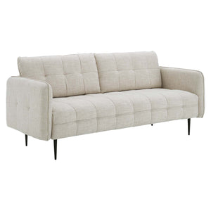 Cameron Tufted Fabric Sofa Beige EEI-4451-BEI