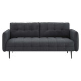 Cameron Tufted Fabric Sofa Charcoal EEI-4451-CHA