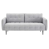 Cameron Tufted Fabric Sofa Light Gray EEI-4451-LGR