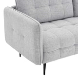 Cameron Tufted Fabric Sofa Light Gray EEI-4451-LGR