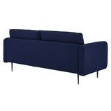 Cameron Tufted Fabric Sofa Royal Blue EEI-4451-ROY