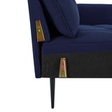 Cameron Tufted Fabric Sofa Royal Blue EEI-4451-ROY