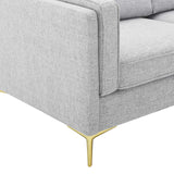 Kaiya Fabric Sofa Light Gray EEI-4454-LGR