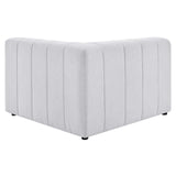 Bartlett Upholstered Fabric 4-Piece Sectional Sofa Ivory EEI-4516-IVO