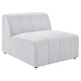 Bartlett Upholstered Fabric 4-Piece Sectional Sofa Ivory EEI-4516-IVO