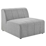 Bartlett Upholstered Fabric 4-Piece Sectional Sofa Light Gray EEI-4516-LGR