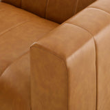 Bartlett Vegan Leather 4-Piece Sectional Sofa Tan EEI-4517-TAN