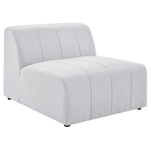 Bartlett Upholstered Fabric 5-Piece Sectional Sofa Ivory EEI-4531-IVO