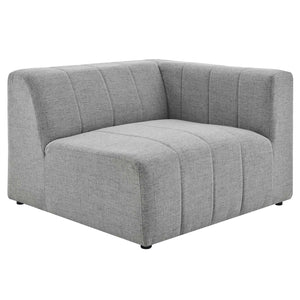 Bartlett Upholstered Fabric 5-Piece Sectional Sofa Light Gray EEI-4531-LGR