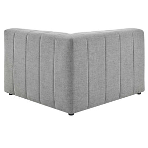 Bartlett Upholstered Fabric 5-Piece Sectional Sofa Light Gray EEI-4531-LGR