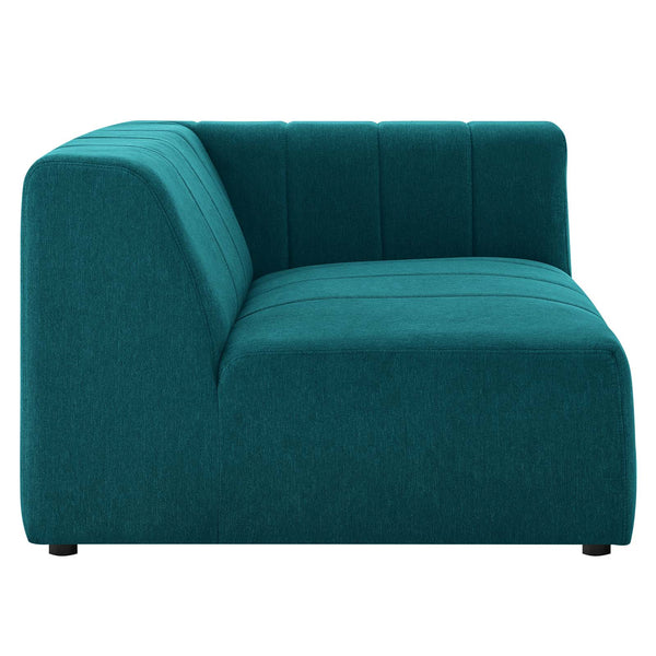 Bartlett Upholstered Fabric 5-Piece Sectional Sofa Teal EEI-4531-TEA