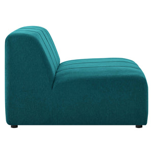 Bartlett Upholstered Fabric 5-Piece Sectional Sofa Teal EEI-4531-TEA