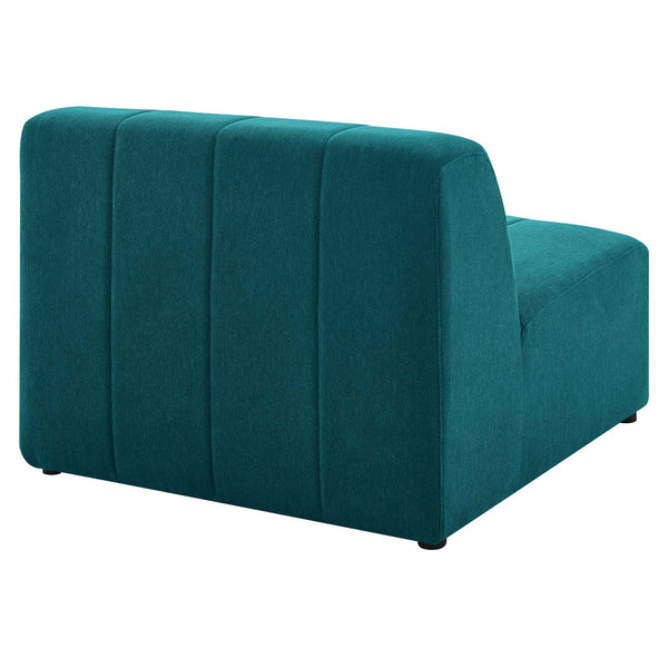 Bartlett Upholstered Fabric 5-Piece Sectional Sofa Teal EEI-4531-TEA