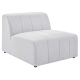 Bartlett Upholstered Fabric 6-Piece Sectional Sofa Ivory EEI-4533-IVO