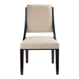 Modway Furniture Cambridge Upholstered Fabric Dining Chairs - Set of 2 XRXT Beige EEI-4553-BEI