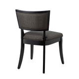 Modway Furniture Pristine Upholstered Fabric Dining Chairs - Set of 2 XRXT Gray EEI-4557-GRY