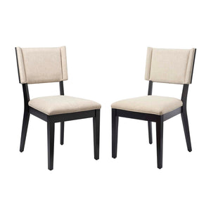 Modway Furniture Esquire Dining Chairs - Set of 2 XRXT Beige EEI-4559-BEI