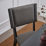 Modway Furniture Esquire Dining Chairs - Set of 2 XRXT Gray EEI-4559-GRY