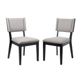 Modway Furniture Esquire Dining Chairs - Set of 2 XRXT Light Gray EEI-4559-LGR