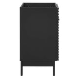 Modway Furniture Render Bathroom Vanity Cabinet (Sink Basin Not Included) XRXT Black EEI-4598-BLK