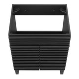 Modway Furniture Render Bathroom Vanity Cabinet (Sink Basin Not Included) XRXT Black EEI-4598-BLK