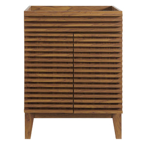 Render Bathroom Vanity Cabinet (Sink Basin Not Included) Walnut EEI-4598-WAL