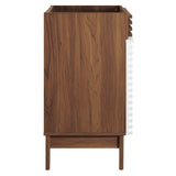 Modway Furniture Render Bathroom Vanity Cabinet (Sink Basin Not Included) XRXT White Walnut EEI-4598-WHI-WAL