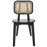 Modway Furniture Habitat Wood Dining Side Chair XRXT Black EEI-4645-BLK