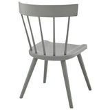 Modway Furniture Sutter Wood Dining Side Chair XRXT Light Gray EEI-4650-LGR