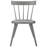 Modway Furniture Sutter Wood Dining Side Chair XRXT Light Gray EEI-4650-LGR