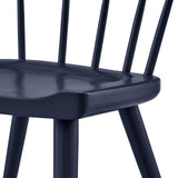 Modway Furniture Sutter Wood Dining Side Chair XRXT Midnight Blue EEI-4650-MID