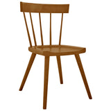 Modway Furniture Sutter Wood Dining Side Chair XRXT Walnut EEI-4650-WAL